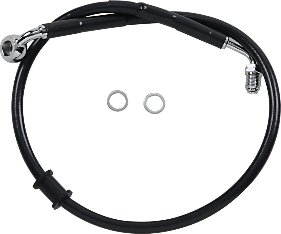 harley davidson flde [ESPECIALIDADES DE ARRASTRE] - Línea de freno extendida de acero inoxidable