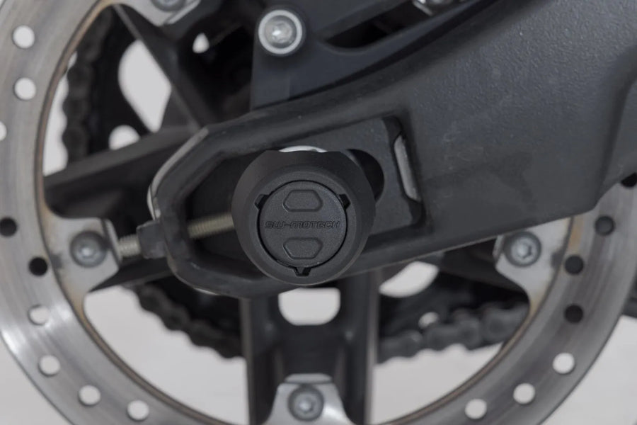 Harley Davidson Pan America 1250 [SW-MOTECH] – Juego de protectores de protección para eje trasero
