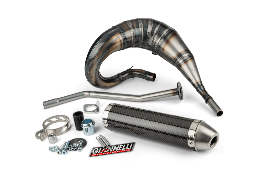 Aprilia SX 50 2T - Escape con Carbono ESD