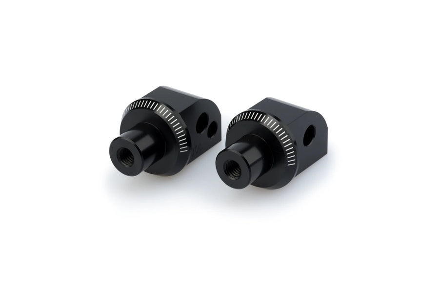 BMW R 1300 RS [2025] – Adaptador de almohadilla de goma para reposapiés del pasajero – negro