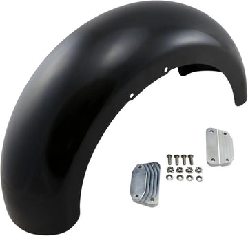 harley davidson dyna [KLOCK WERKS] - Guardabarros delantero serie Hugger con bloques de montaje para Softail/Dyna - 0