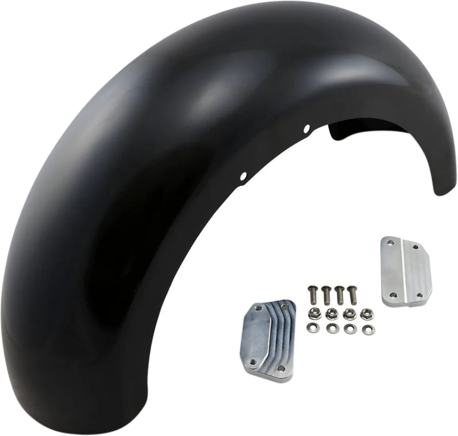 harley davidson flfb [KLOCK WERKS] - Guardabarros delantero serie Hugger con bloques de montaje para Softail/Dyna