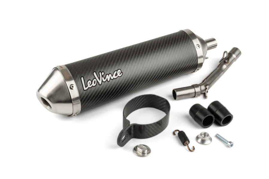 Beta RR SM 50 2T - Silenciador trasero X-Fight Carbone
