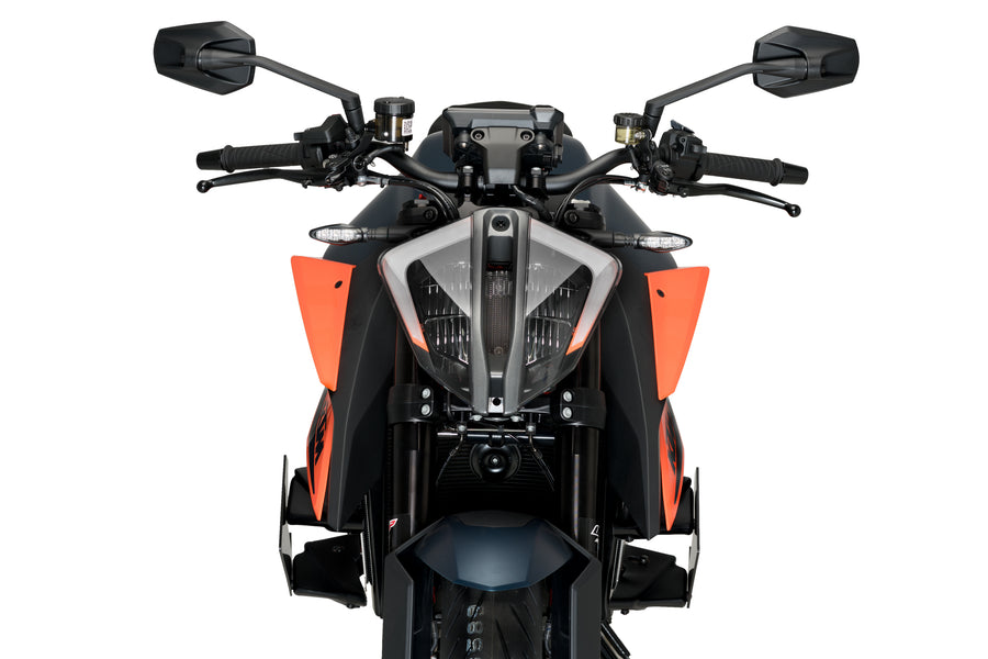 KTM 1290 SUPERDUKE R EVO [2023] – Lado del parabrisas carenado desnudo