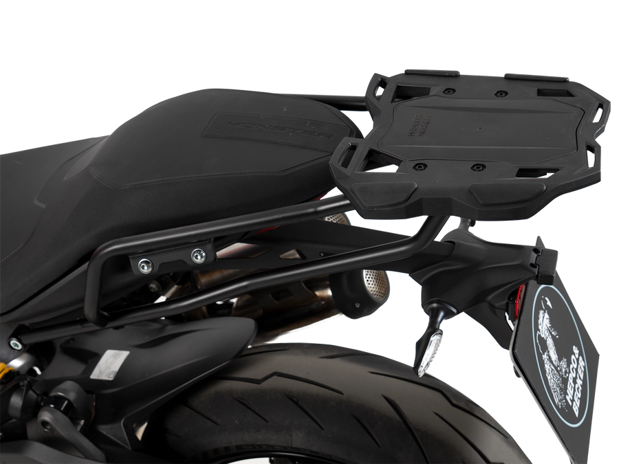 Portaequipajes trasero Hepco & Becker Smartrack para Ducati Monster 890/+ (2026) - incluido en el set completo
