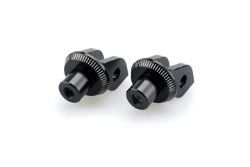 APRILIA RS 660 FACTORY [2025] – Adaptador goma reposapiés “Rider” – Negro