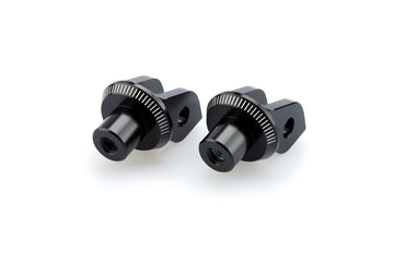 APRILIA RS 660 FACTORY [2025] – Adaptador goma reposapiés “Rider” – Negro - 0