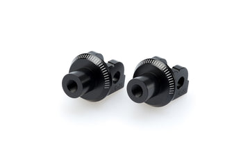 BMW S 1000 R [2025] – Adaptador de almohadilla de goma para reposapiés “Rider” – negro