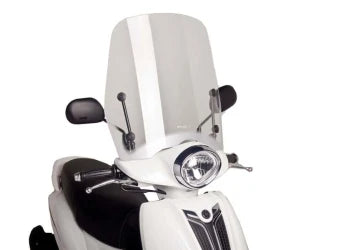 YAMAHA D'elight [2016] - Cúpula Scooter Urbano - Transparente