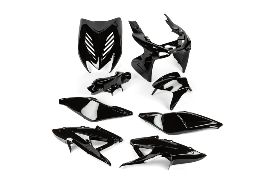 Yamaha Aerox 50 2T LC CAT [2004–] - Verkleidungskit New Design schwarz