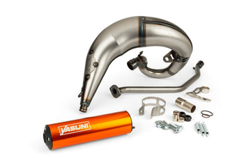 Rieju MRT Pro SM 50 2T - Auspuff Cross ML Orange