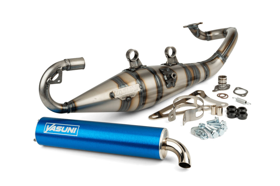 MBK MachG 50 2T LC [–2002] - Auspuff R-Pro Blau