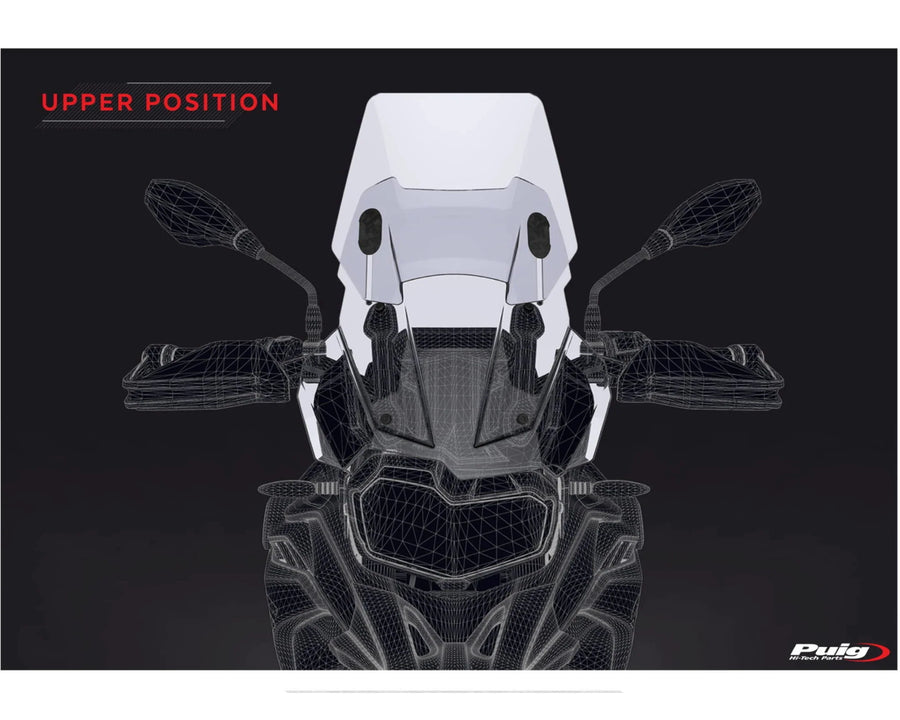 BMW F 750 GS [2024] – Parabrisas ajustable – muy tintado