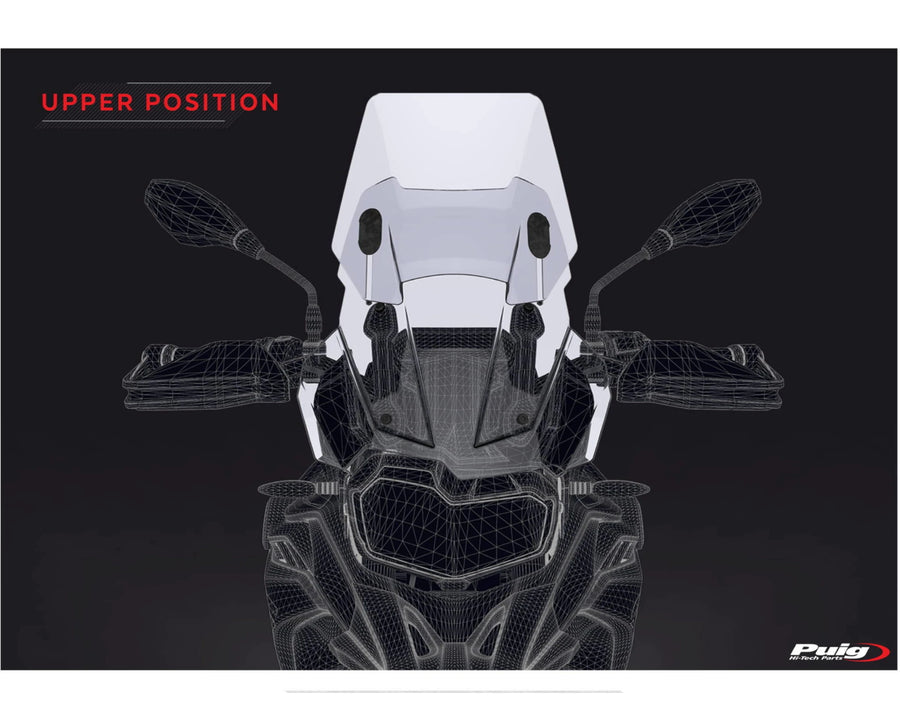 BMW F 750 GS [2024] – Parabrisas regulable – Tintado