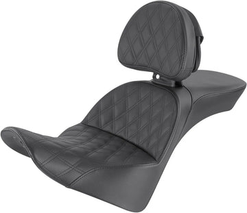 harley davidson flde [SADDLEMEN] – Asiento Explorer con acolchado de diamantes