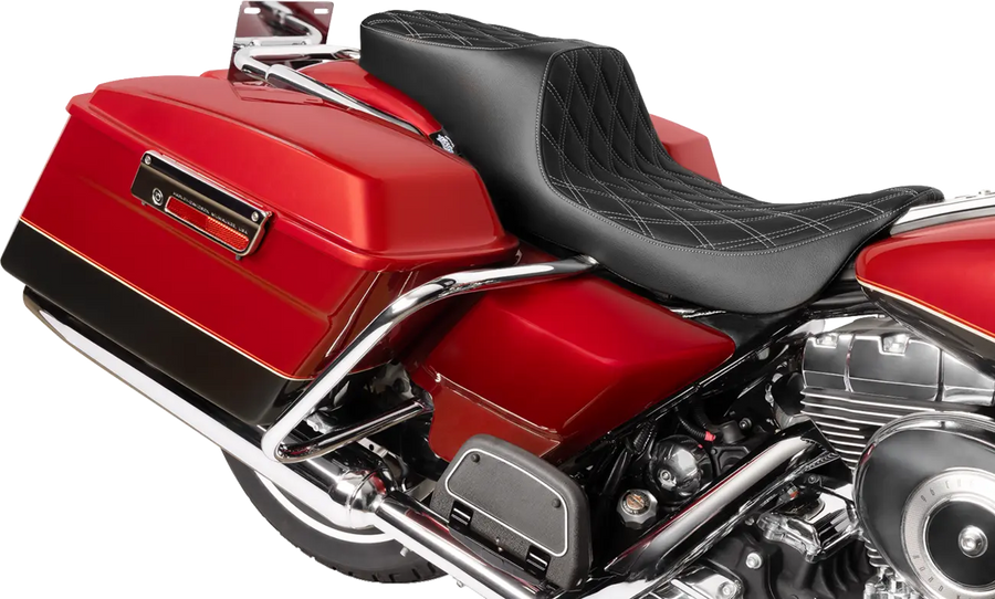 harley davidson flhr [ESPECIALIDADES DE ARRASTRE] - Asiento doble Performance Predator