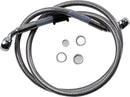 harley davidson fxfb [ESPECIALIDADES DE ARRASTRE] - Kit de latiguillos de freno de acero inoxidable-1