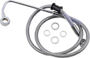 harley davidson fxsb [ESPECIALIDADES DE ARRASTRE] - Línea de freno extendida de acero inoxidable-2