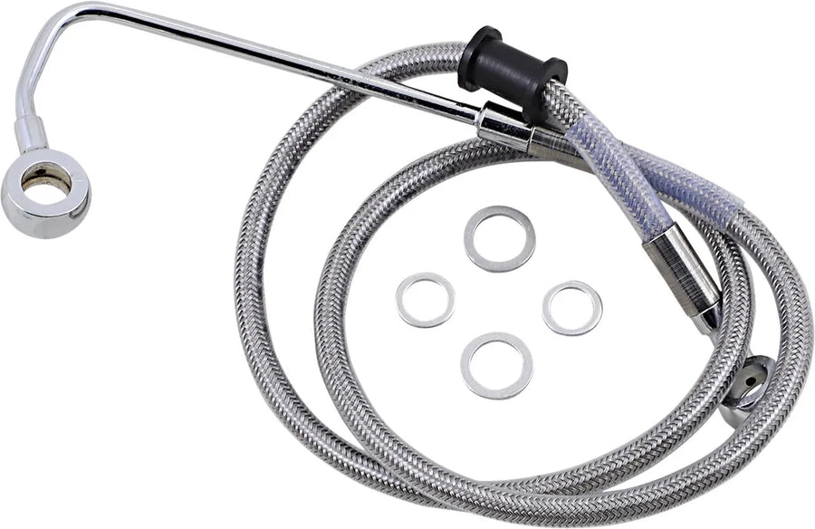 harley davidson fxsb [ESPECIALIDADES DE ARRASTRE] - Línea de freno extendida de acero inoxidable