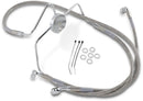 harley davidson flhri [DRAG SPECIALTIES] - Kit de latiguillos de freno de acero inoxidable en versión extendida-3
