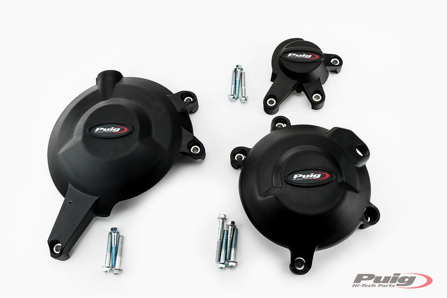 KAWASAKI ER-6N [2016] – Protectores de motor – Negro