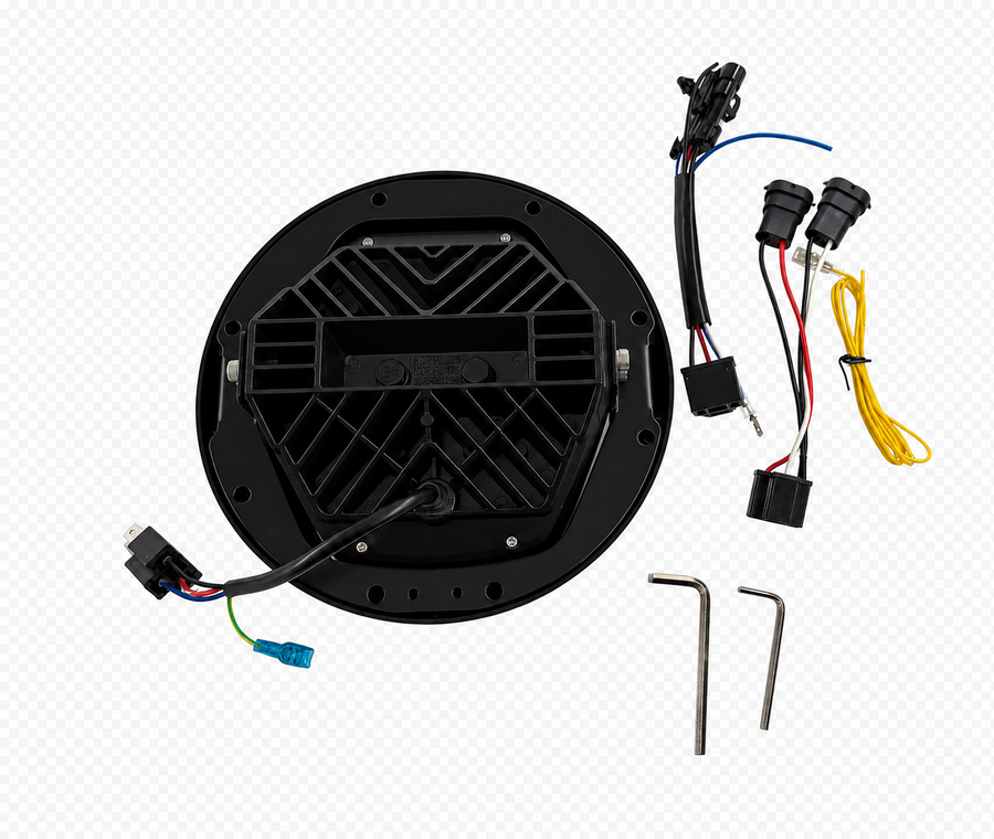 Moto Guzzi V7 [MOTORIZAR] - Faro LED 7 pulgadas