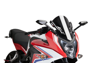 HONDA CBR650F 2014-2018 - Cúpula Z-Racing | Negro | PUIG 7003N