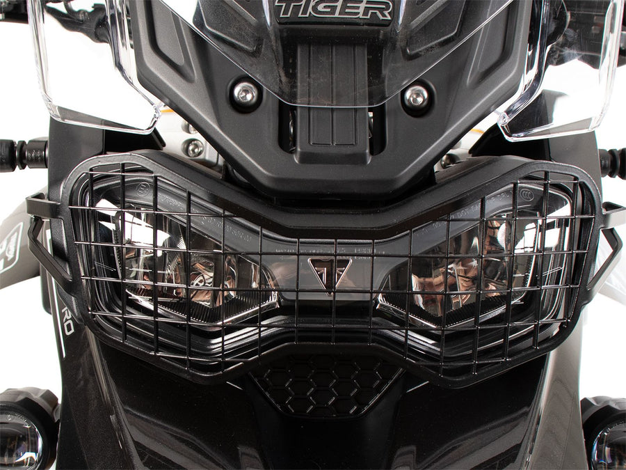 Triumph TIger 900 Rally Pro [2024-2025] - Vista detallada de la parrilla del faro