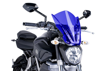TRIUMPH BONNEVILLE T 120 BLACK [2025] - Parabrisas Touring de Nueva Generación | Azul | PUIG 7016A