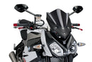 TRIUMPH BONNEVILLE T 120 BLACK [2025] - Parabrisas deportivo de nueva generación | Aspecto carbono | PUIG 7040C