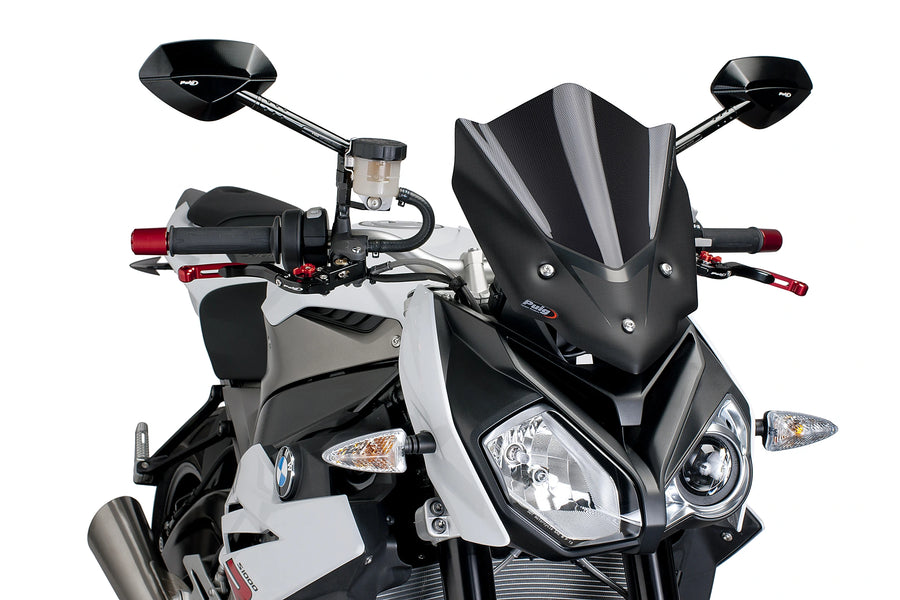 TRIUMPH BONNEVILLE T 120 BLACK [2025] - Parabrisas deportivo de nueva generación | Aspecto carbono | PUIG 7040C