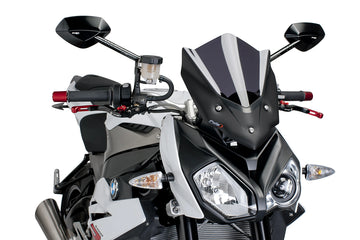 TRIUMPH BONNEVILLE T 120 BLACK [2025] - Parabrisas deportivo de nueva generación | Muy tonificado | PUIG 7040F