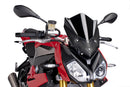 TRIUMPH BONNEVILLE T 120 BLACK [2025] - Parabrisas deportivo de nueva generación | Negro | PUIG 7040N