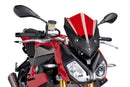 TRIUMPH BONNEVILLE T 120 BLACK [2025] - Parabrisas deportivo de nueva generación | Rojo | PUIG 7040R