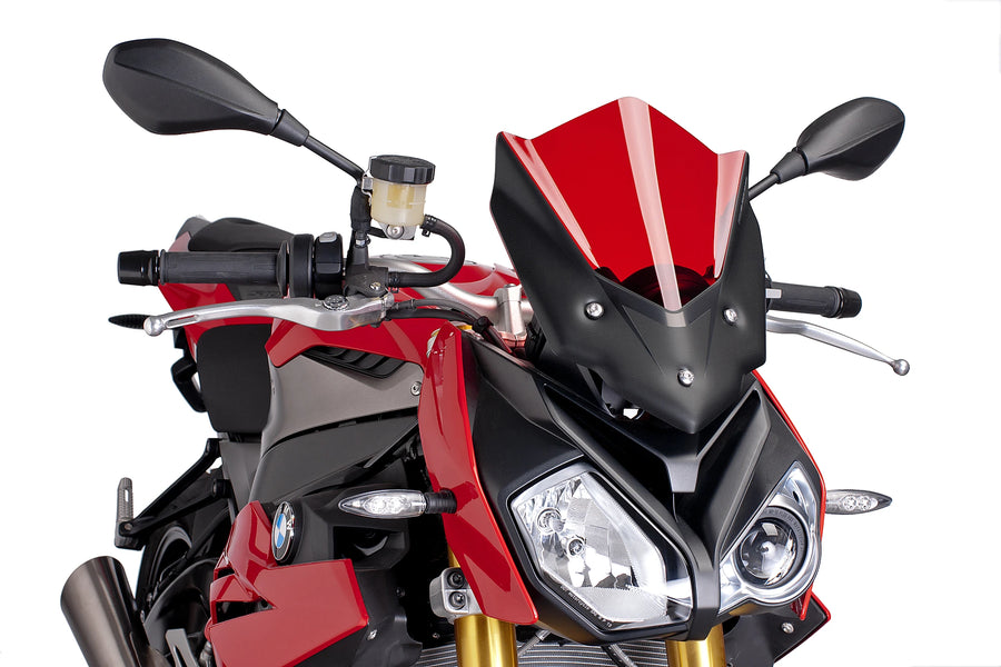 TRIUMPH BONNEVILLE T 120 BLACK [2025] - Parabrisas deportivo de nueva generación | Rojo | PUIG 7040R