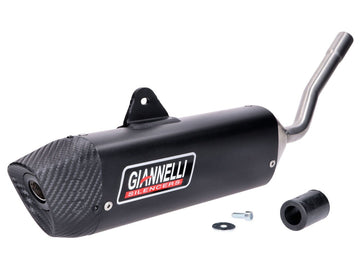 Beta RR SM 50 2T - silenciador trasero Sonic aluminio negro