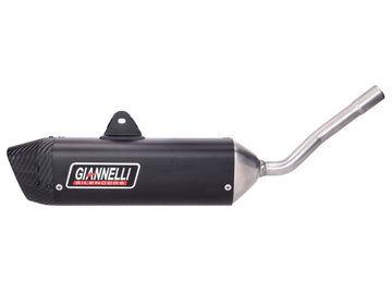 Beta RR SM 50 2T - silenciador trasero Sonic aluminio negro
