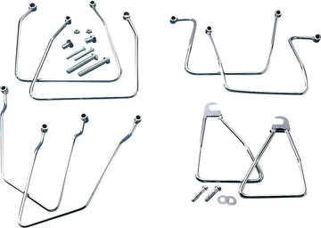 Harley-Davidson Low Rider S [ESPECIALIDADES DE ARRASTRE] - Soportes de alforjas cromados