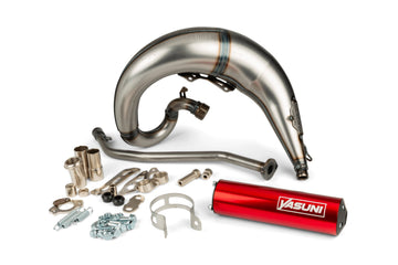 Beta RR Enduro 50 2T - Escape Cross ML Rojo Izquierdo