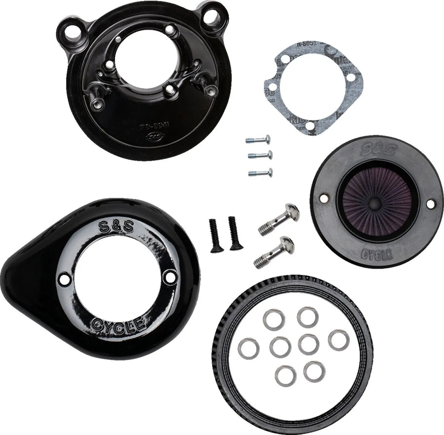 Harley-Davidson XL 883 L Sportster SuperLow [2020] - Air Stinger Stealth Luftfiltersatz – Oberfläche: Schwarz – Bild 1