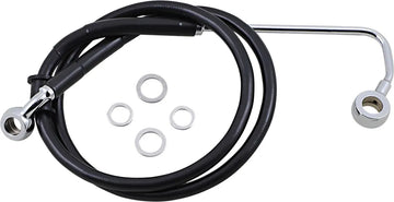 harley davidson fxsb [ESPECIALIDADES DE ARRASTRE] - Línea de freno extendida de acero inoxidable - 0