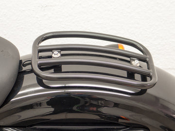 Harley Davidson Sportser Cuarenta y ocho [2010-2020] -Passenger Rack Ø 16, curvado, negro