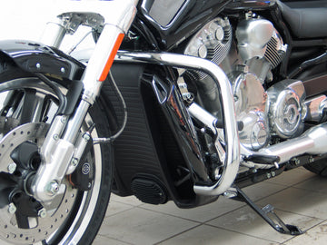 Harley Davidson V-Rod Muscle (VRSCF) 2009-2011 [2009-2011]-Barra protectora, versión grande hecha de tubo de 38 mm