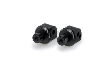 BMW R 1300 RS [2025] – Adaptador de almohadilla de goma para reposapiés del pasajero – negro