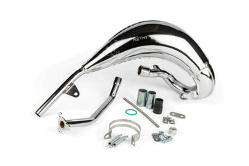 Beta RR SM 50 2T - Escape Cross cromado 50/70cc
