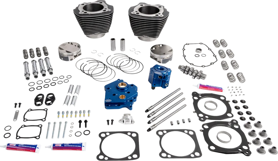 Harley-Davidson FLHTCUTG 1868 Tri Glide Ultra 114 [2020-2025] - 132" Power Package Motorleistungs-Kit – Oberfläche: Black Granite – Bild 1