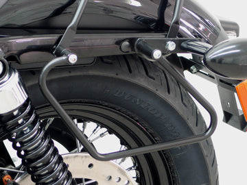 Harley Davidson Sportser EVO 883/1200 [2004-2020] - Soporte de bolsa de embalaje, negro