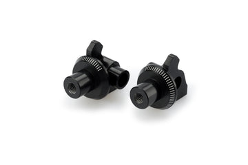 APRILIA CAPONORD 1200 [2016] – Adaptador goma reposapiés “Rider” – Negro - 0