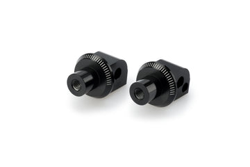 APRILIA CAPONORD 1200 [2016] – Adaptador goma reposapiés pasajero – negro