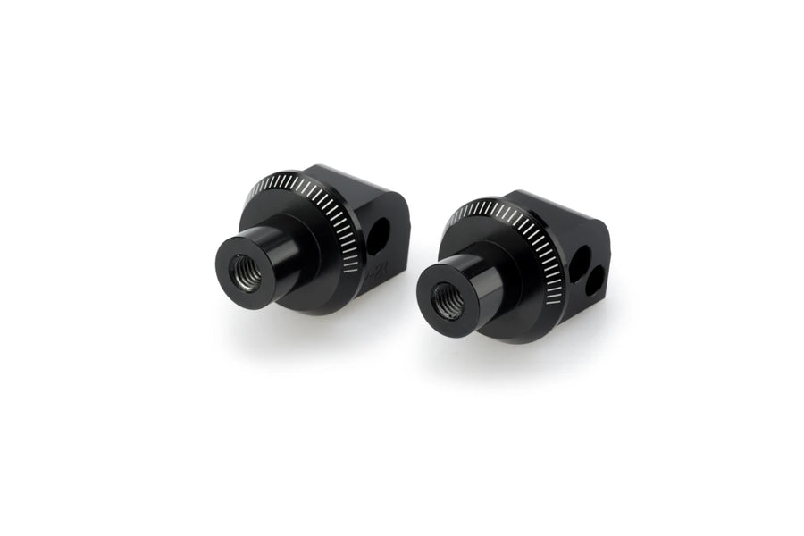APRILIA CAPONORD 1200 [2016] – Adaptador goma reposapiés pasajero – negro